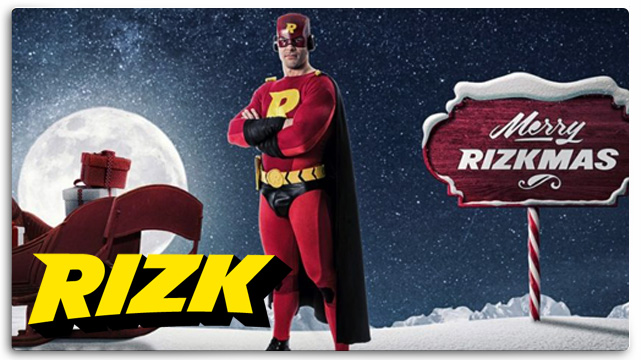Seasonal Bonus Offer Advertisement on Rizk Casino