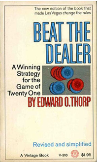 Beat The Dealer Book by Edward Thorp