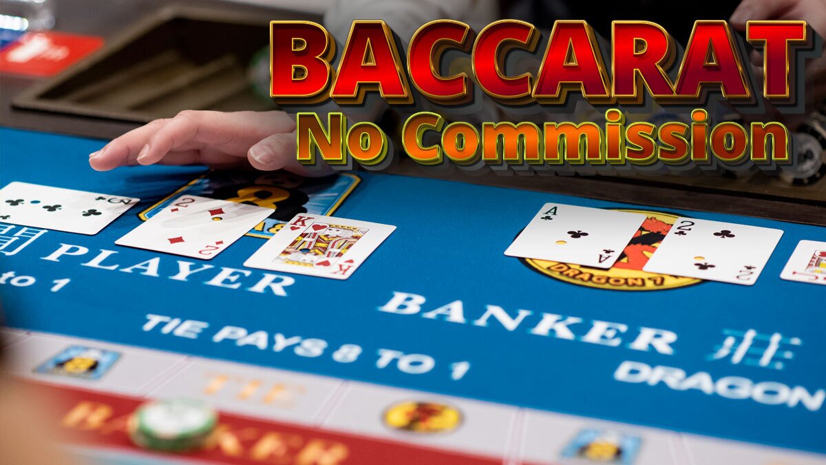 Closeup of a Baccarat Table Being Played
