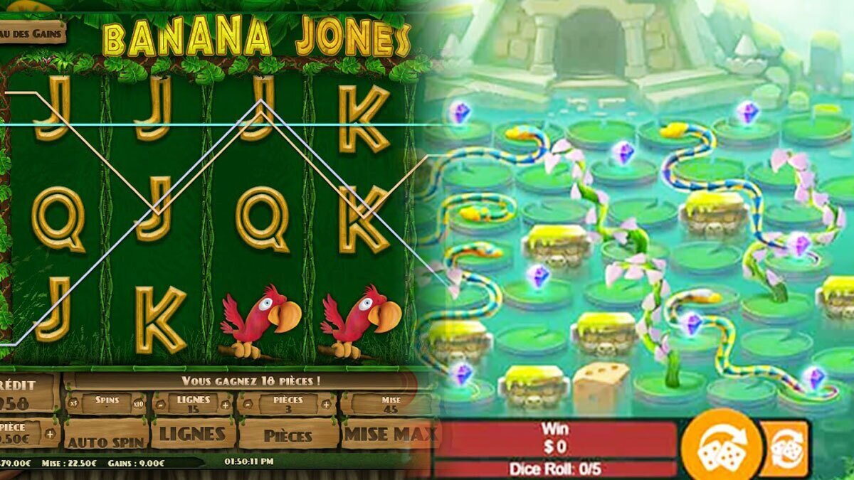 Banana Jones Slots Game