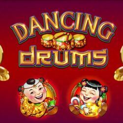 Dancing Drums Online Slots Logo